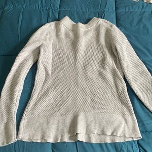 LOFT gray sweater, size medium